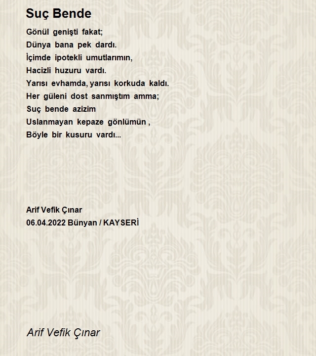 Arif Vefik Çınar