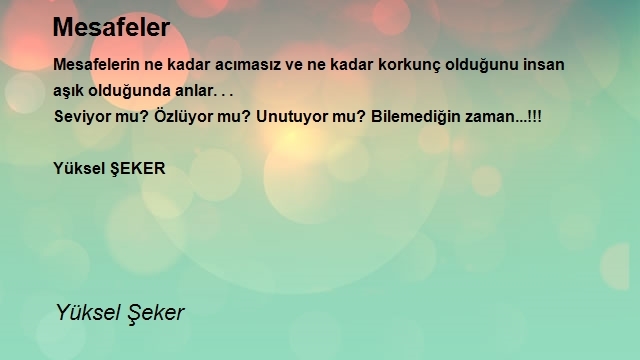 Yüksel Şeker