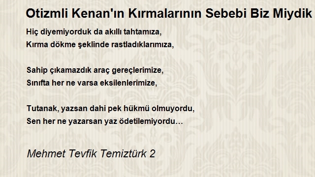 Mehmet Tevfik Temiztürk 2