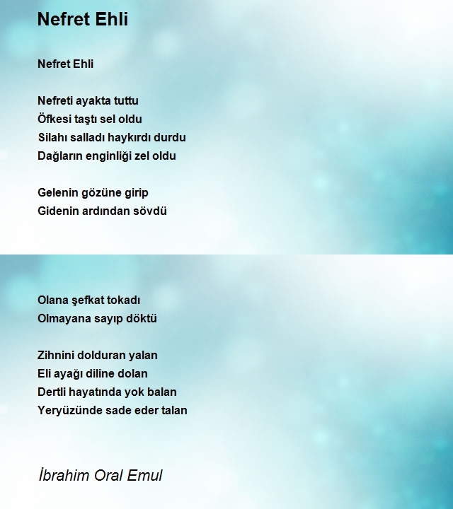 İbrahim Oral Emul