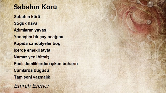 Emrah Erener