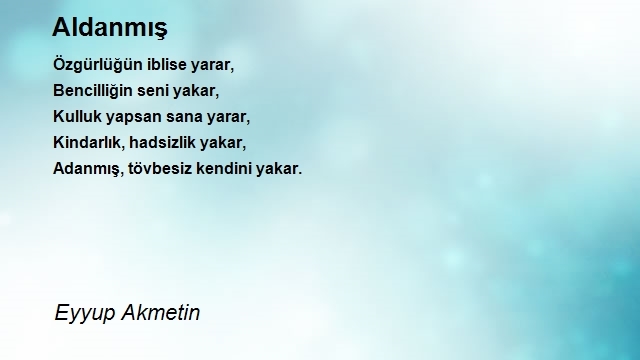 Eyyup Akmetin