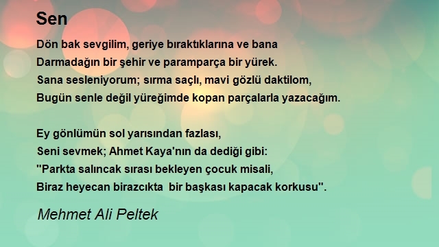 Mehmet Ali Peltek