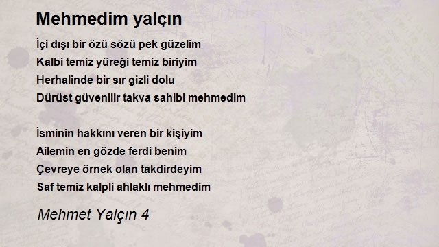 Mehmet Yalçın 4