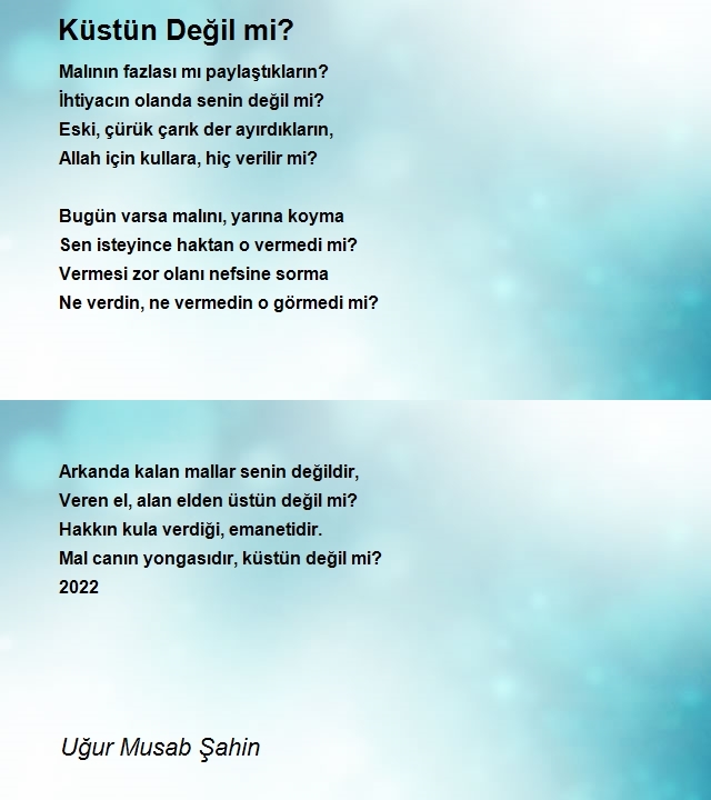 Uğur Musab Şahin