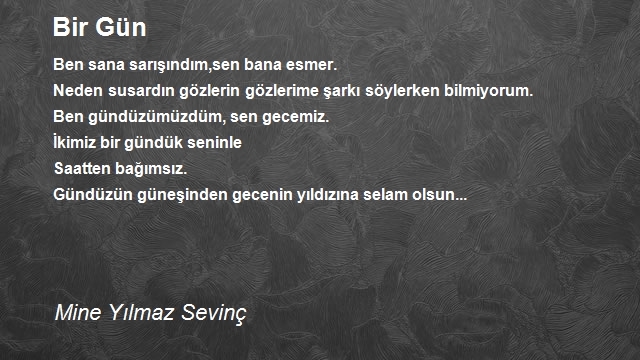 Mine Yılmaz Sevinç