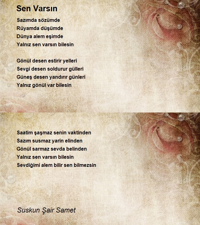 Suskun Şair Samet