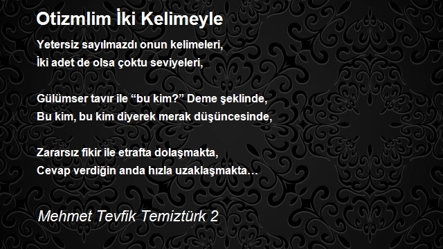 Mehmet Tevfik Temiztürk 2