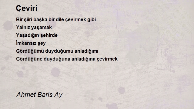 Ahmet Baris Ay