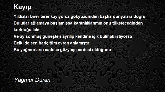 Yağmur Duran