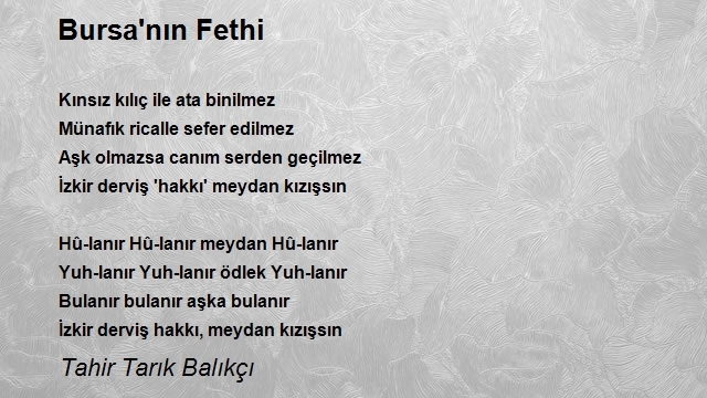 Tahir Tarık Balıkçı