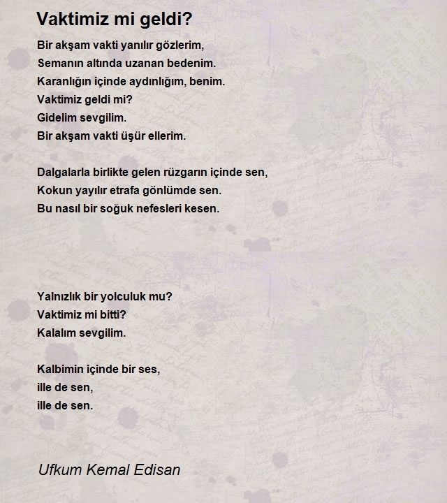 Ufkum Kemal Edisan