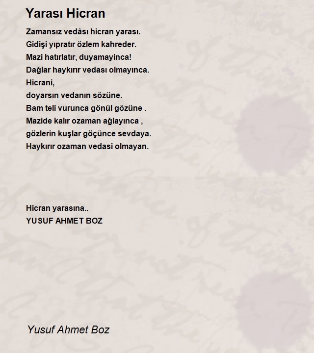 Yusuf Ahmet Boz