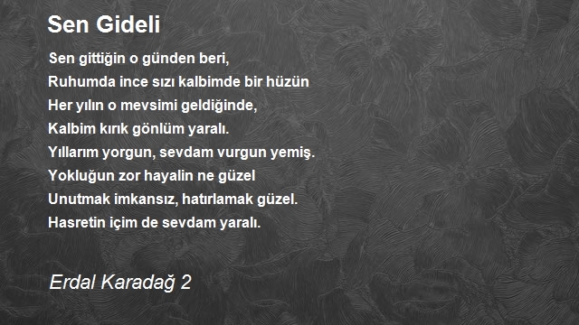 Erdal Karadağ 2