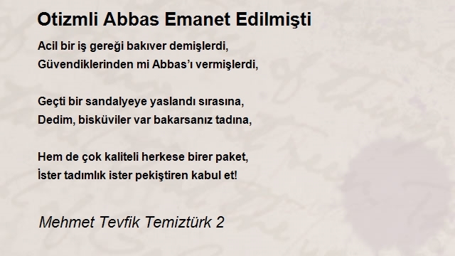 Mehmet Tevfik Temiztürk 2