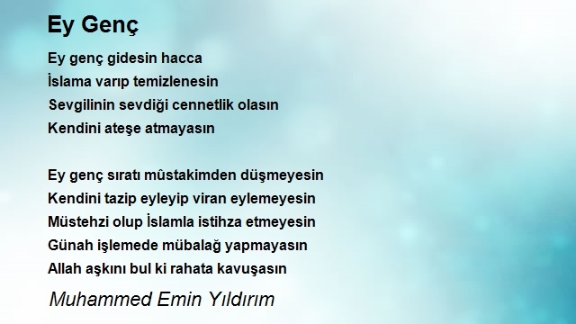 Muhammed Emin Yıldırım