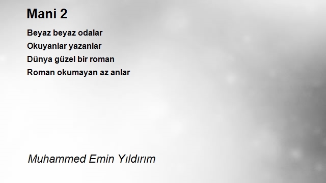 Muhammed Emin Yıldırım