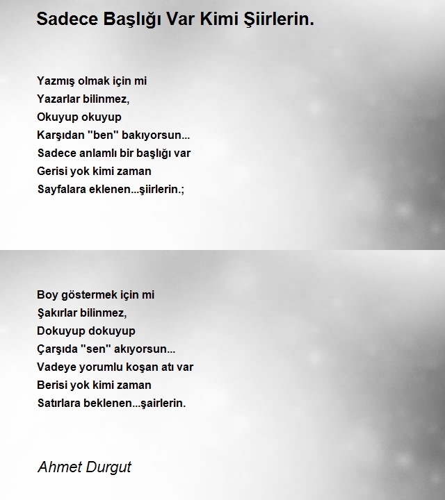 Ahmet Durgut