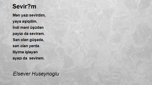 Elsever Huseynoglu