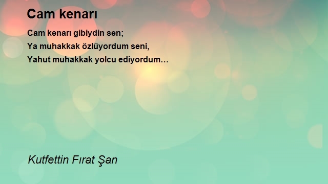 Kutfettin Fırat Şan