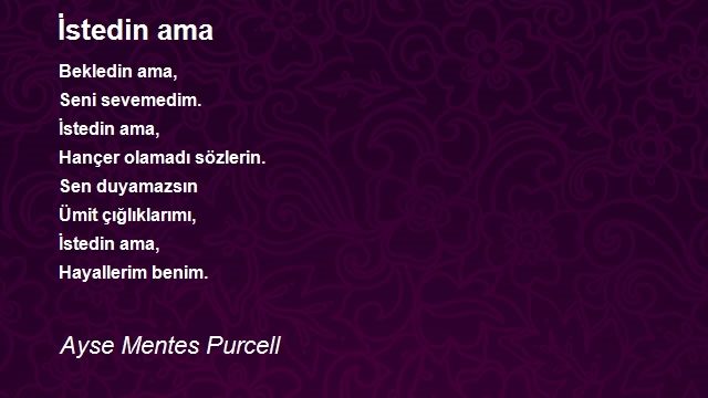 Ayse Mentes Purcell