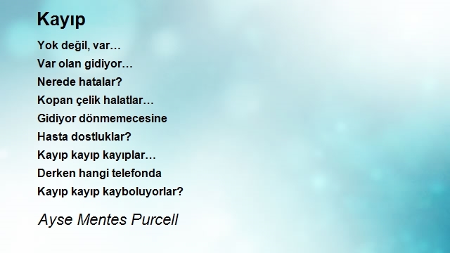 Ayse Mentes Purcell