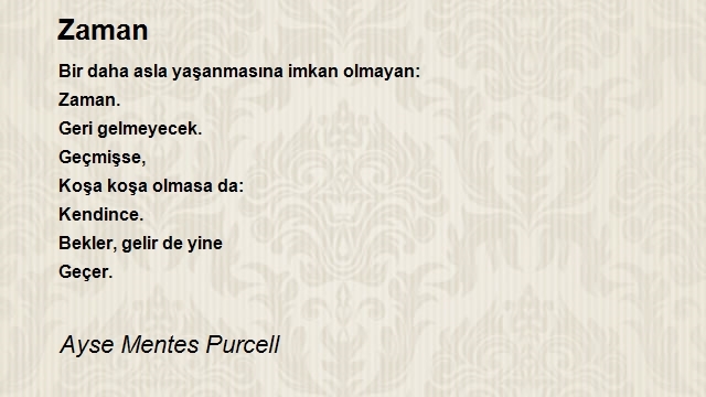 Ayse Mentes Purcell