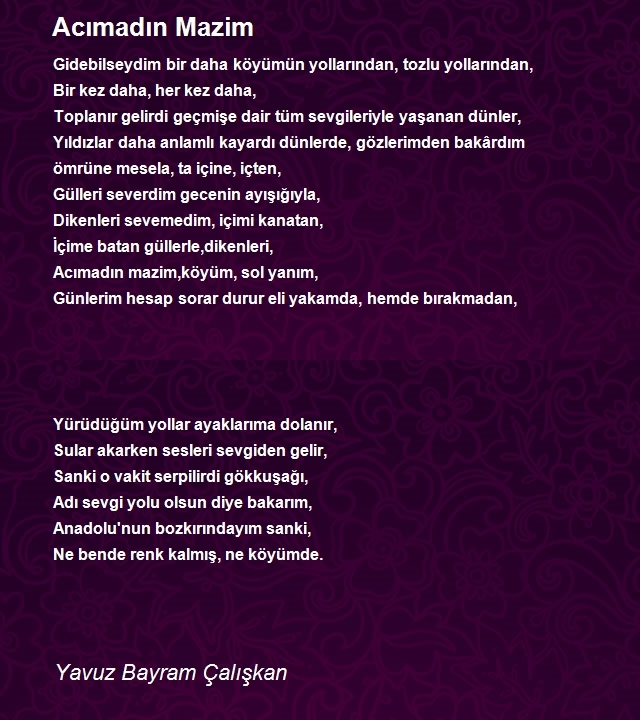 Yavuz Bayram Çalışkan