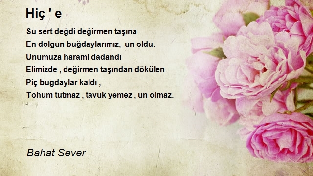 Bahat Sever