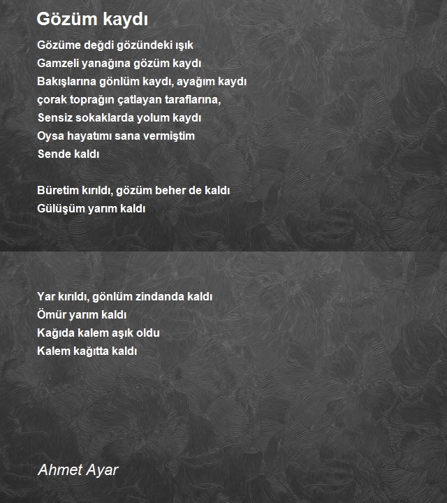 Ahmet Ayar