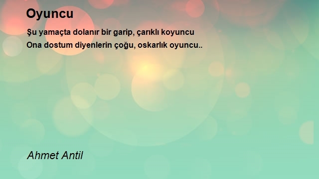 Ahmet Antil