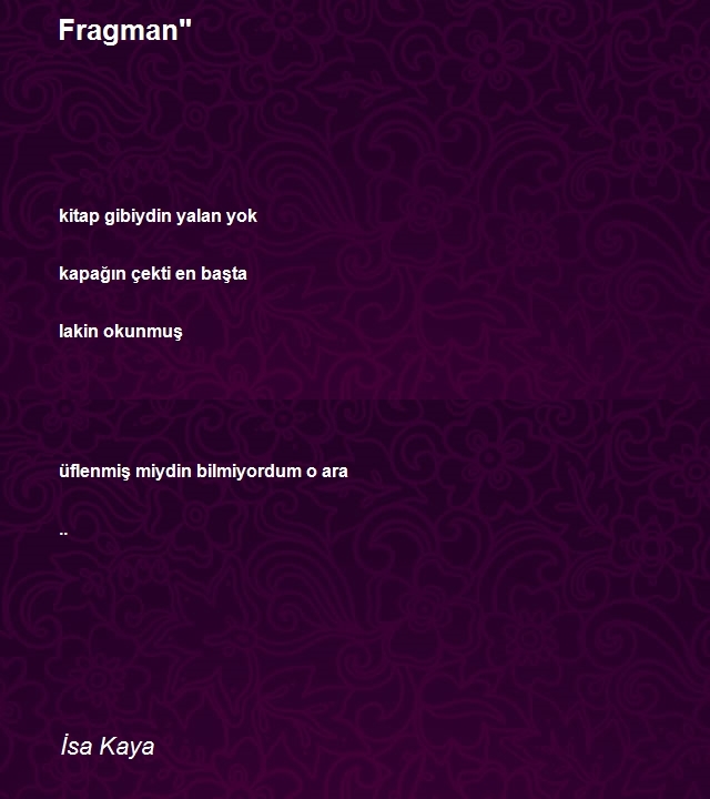 İsa Kaya