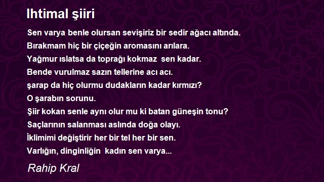 Rahip Kral