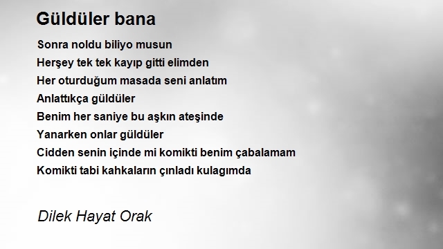 Dilek Hayat Orak