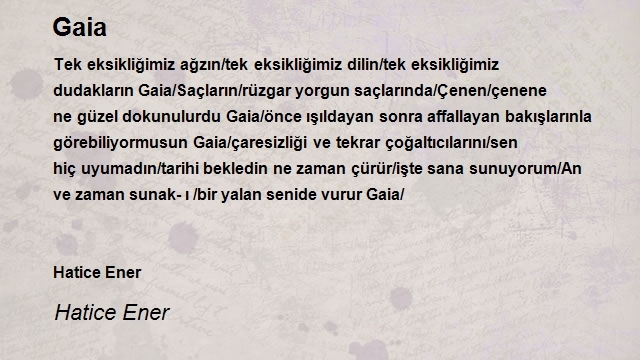 Hatice Ener