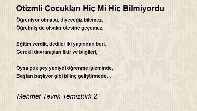 Mehmet Tevfik Temiztürk 2