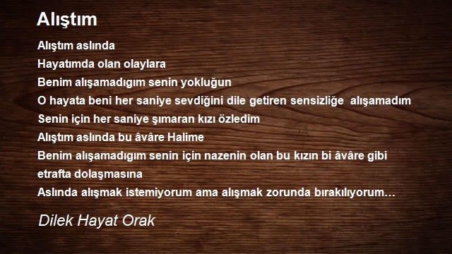 Dilek Hayat Orak