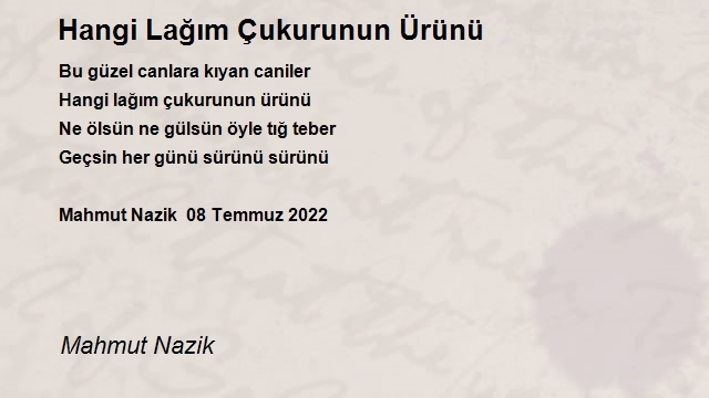 Mahmut Nazik