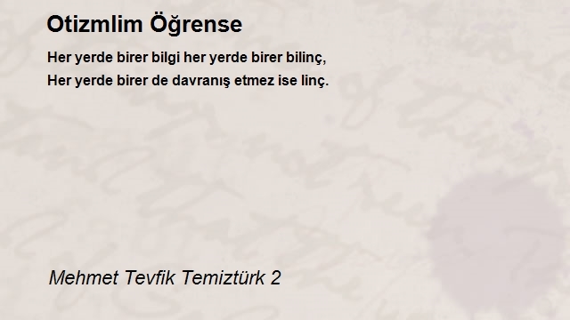 Mehmet Tevfik Temiztürk 2