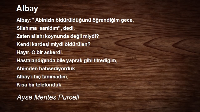 Ayse Mentes Purcell