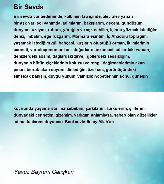 Yavuz Bayram Çalışkan