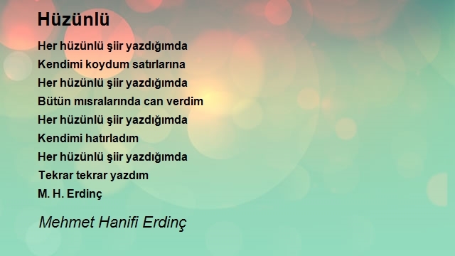 Mehmet Hanifi Erdinç