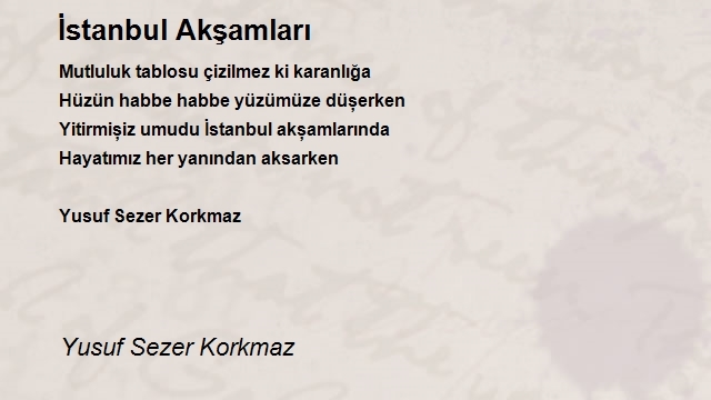 Yusuf Sezer Korkmaz