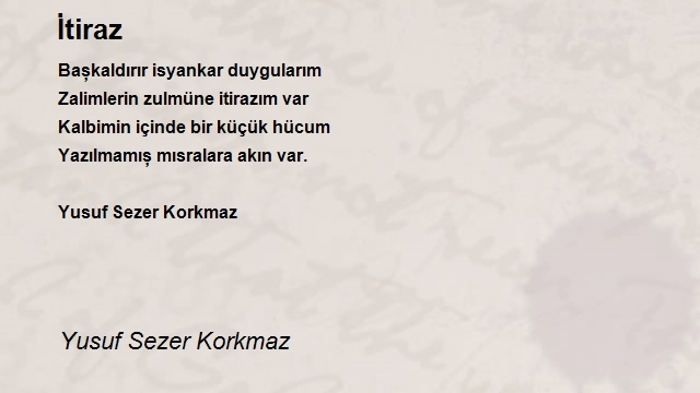 Yusuf Sezer Korkmaz