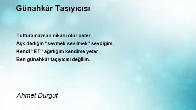 Ahmet Durgut