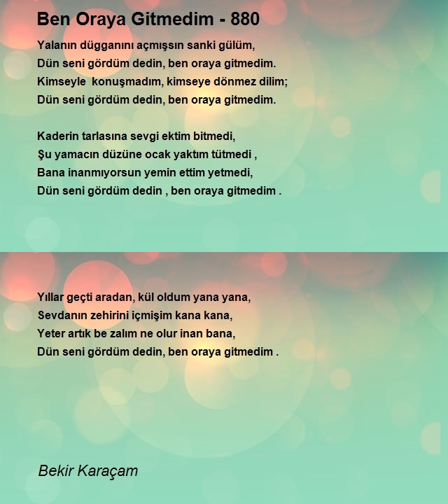 Bekir Karaçam