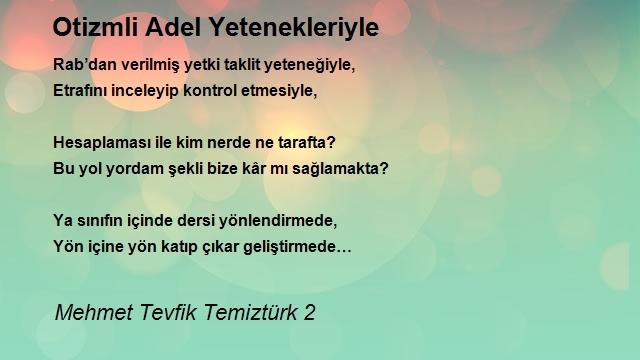 Mehmet Tevfik Temiztürk 2