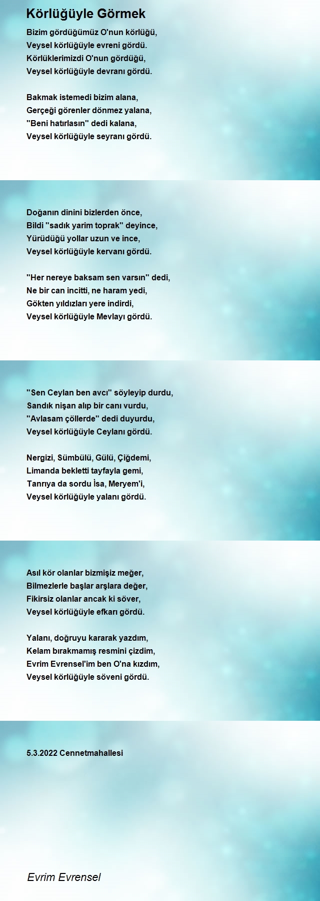 Evrim Evrensel