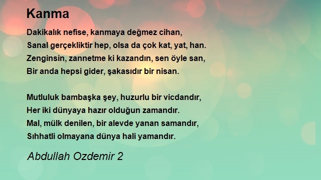 Abdullah Ozdemir 2