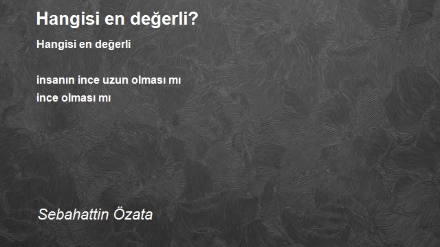 Sebahattin Özata